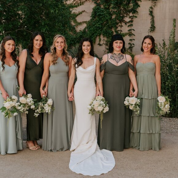 Grace Loves Lace Grace Gown with Custom Back (5'4" Bride with Shoes)